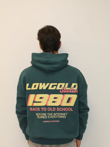 Sudadera LOWGOLD 1980 Verde Retro