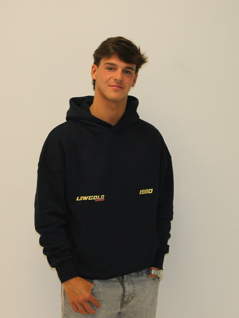 Sudadera LOWGOLD 1980 Azul Noche